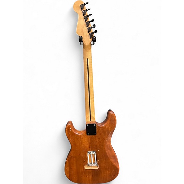 Used Partscater S Style 3 Pickup Spalted Maple Solid Body Electric Guitar