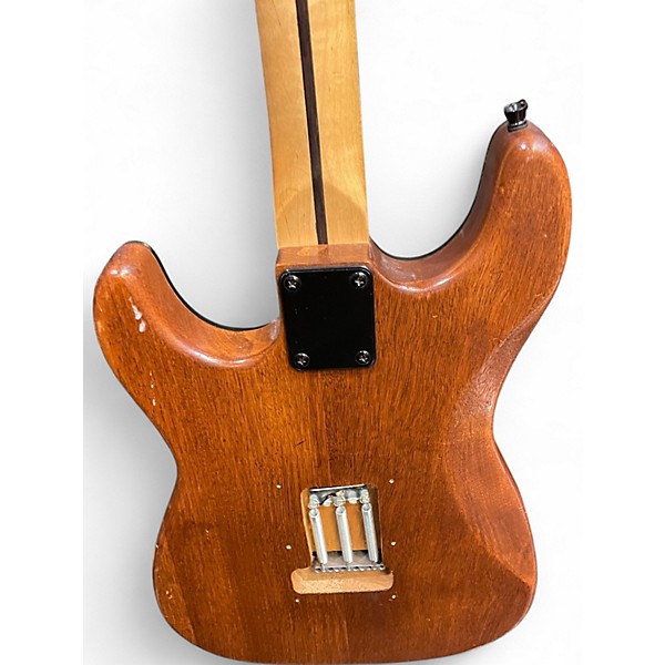Used Partscater S Style 3 Pickup Spalted Maple Solid Body Electric Guitar