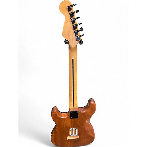 Used Partscater S Style 3 Pickup Spalted Maple Solid Body Electric Guitar