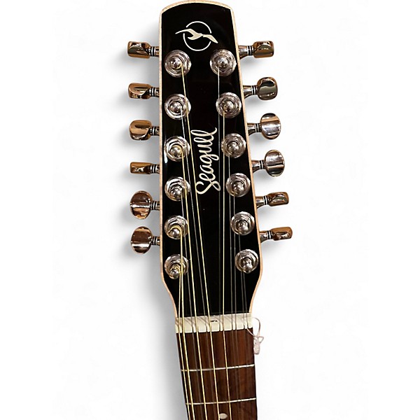 Used Seagull S12 CH CW Sunburst 12 String Acoustic Electric Guitar