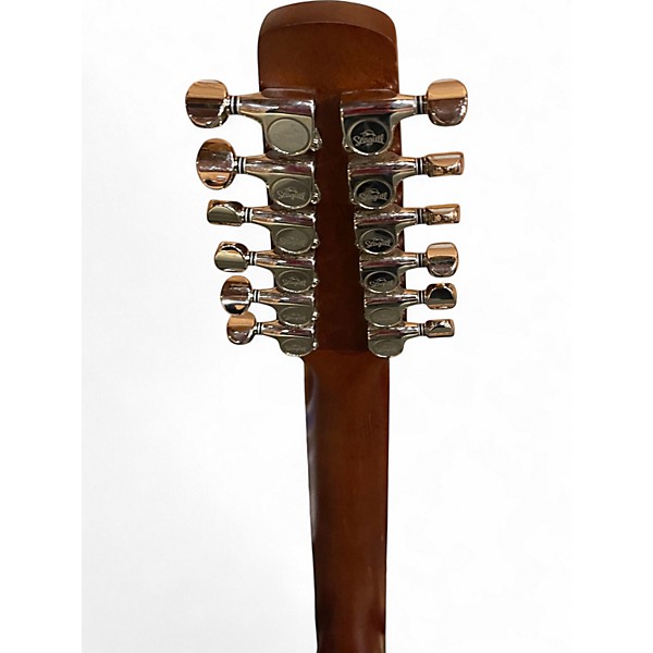 Used Seagull S12 CH CW Sunburst 12 String Acoustic Electric Guitar