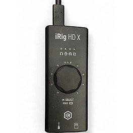 Used IK Multimedia irig hd x Audio Interface