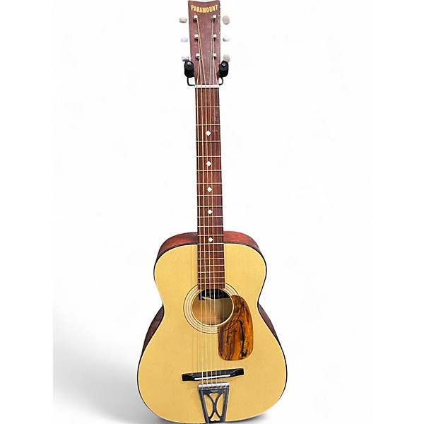 Used Paramount PA610 Paramount natural Acoustic Guitar