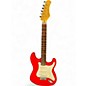 Used Hondo Stratocaster Copy Candy Apple Red Solid Body Electric Guitar thumbnail