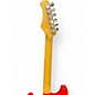 Used Hondo Stratocaster Copy Candy Apple Red Solid Body Electric Guitar