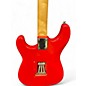 Used Hondo Stratocaster Copy Candy Apple Red Solid Body Electric Guitar