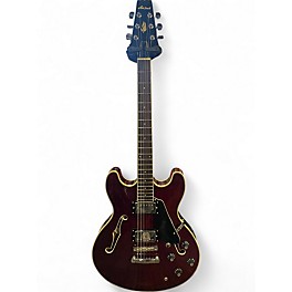 Used Aria Pro Ii TA-40 Red Hollow Body Electric Guitar