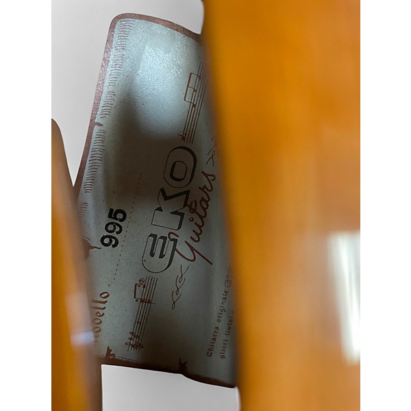Used EKO 995 Brown Electric Bass Guitar