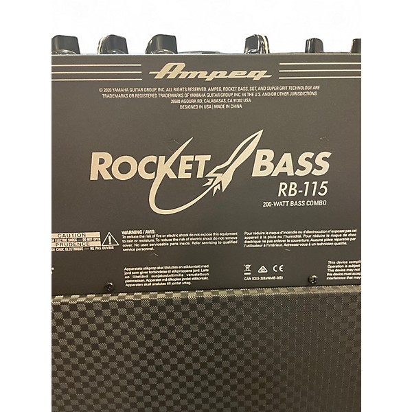 Used Ampeg RB-115 Bass Combo Amp