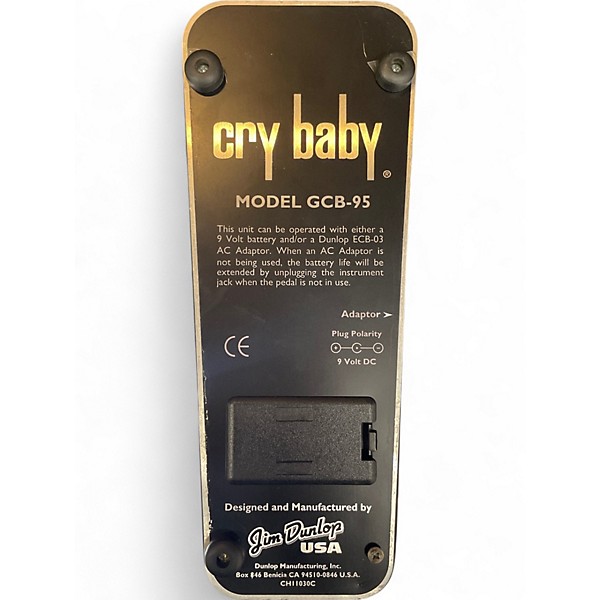 Used Jim Dunlop gcb-95 Effect Pedal