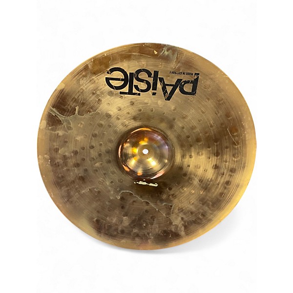 Used Paiste 18in PST5 Crash Ride Cymbal
