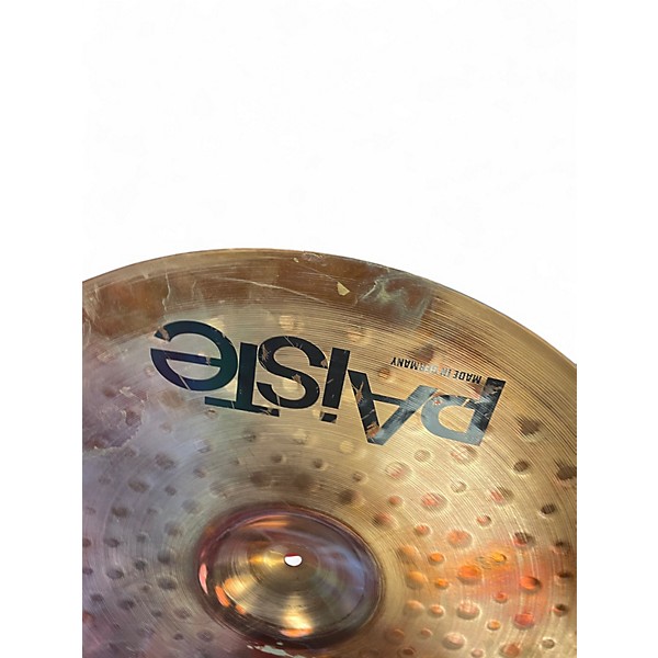 Used Paiste 18in PST5 Crash Ride Cymbal