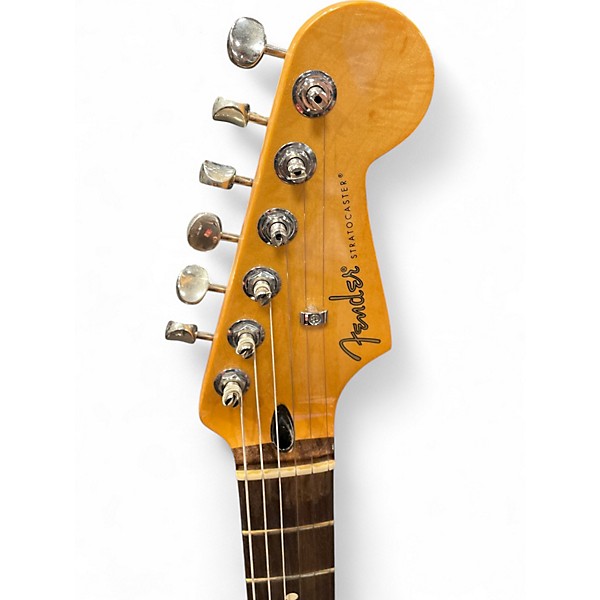 Used 2023 Fender 70TH ANNIVERSARY PLAYER STRATOCASTER NEBULA NOIR Solid Body Electric Guitar