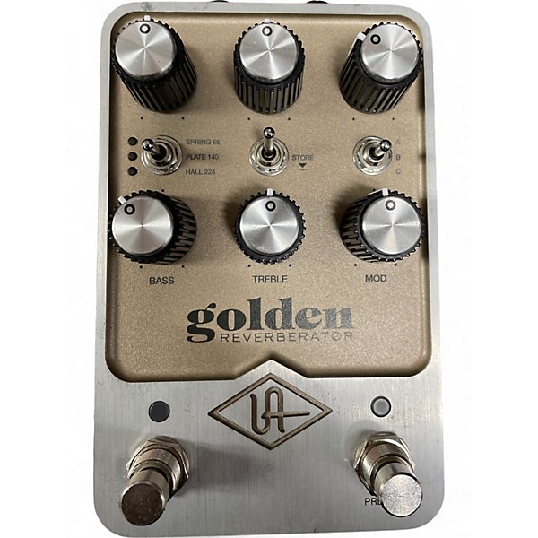 Used Universal Audio Golden Reverberator Effect Pedal