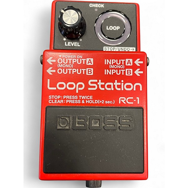 Used BOSS RC1 Loop Station Pedal