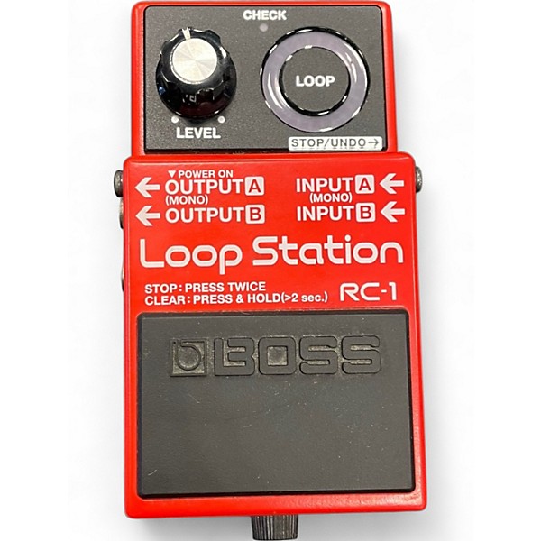 Used BOSS RC1 Loop Station Pedal