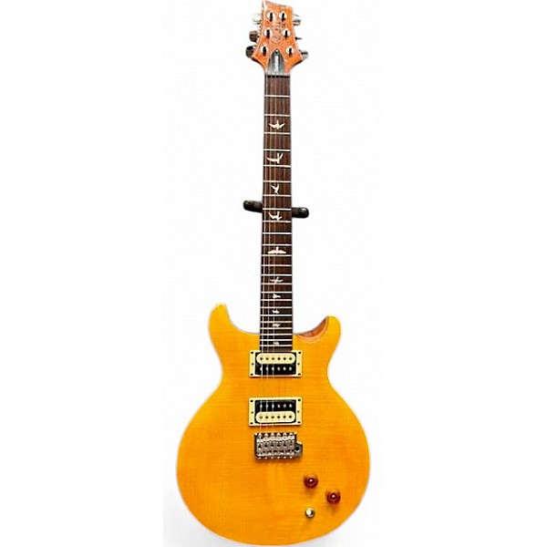 Used 2020s PRS Carlos Santana Signature SE Yellow Solid Body Electric Guitar