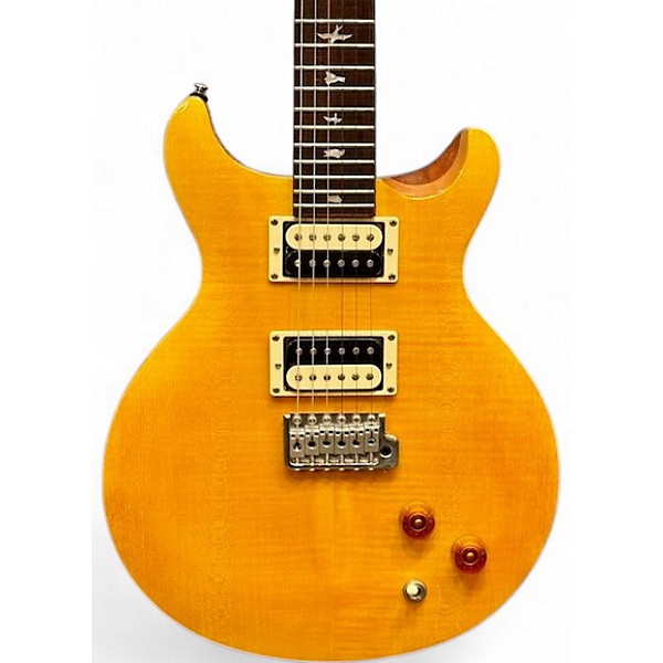 Used 2020s PRS Carlos Santana Signature SE Yellow Solid Body Electric Guitar