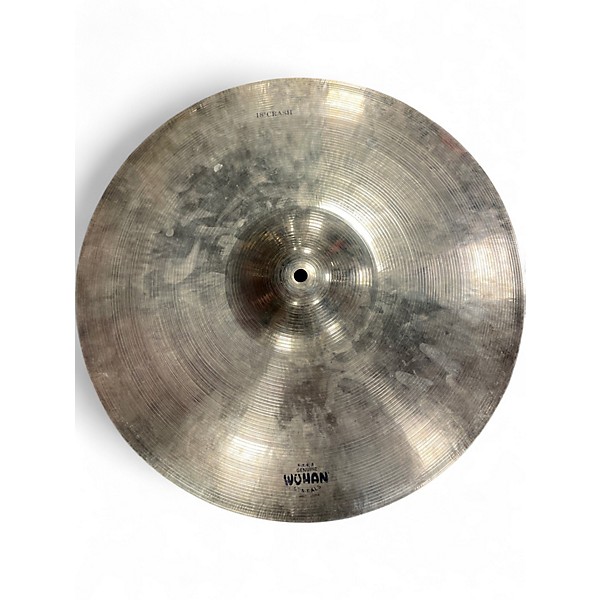 Used Wuhan Cymbals & Gongs 18in crash Cymbal