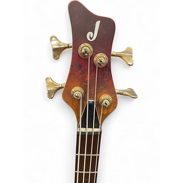 Used Jackson PRO SERIES SPECTRA SBP IV AMBER FLAME Electric Bass Guitar