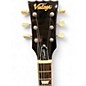 Used Vintage Paradise V100 Flame Amber Solid Body Electric Guitar