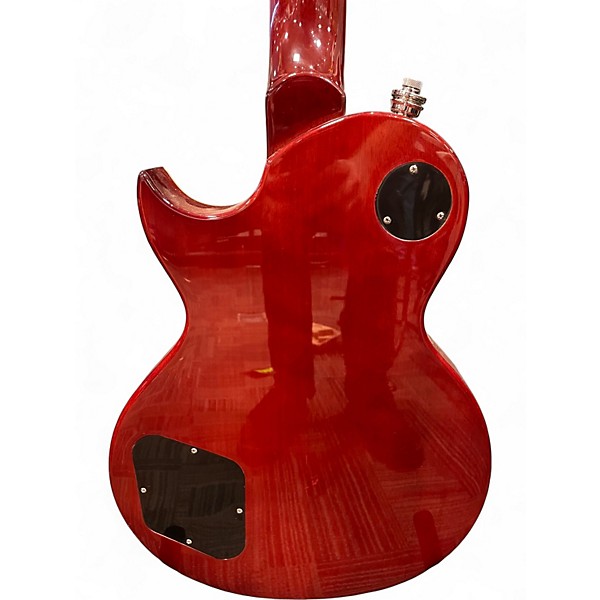 Used Vintage Paradise V100 Flame Amber Solid Body Electric Guitar