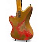 Used Fano Guitars Alt-De Facto JM6 AZTEC GOLD OVER RED Solid Body Electric Guitar