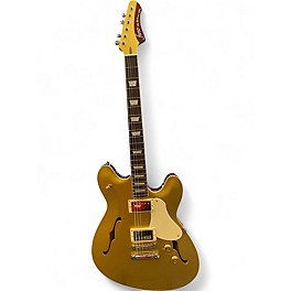 Used Fano Guitars ALT DE FACTO GF6 GOLD Hollow Body Electric Guitar