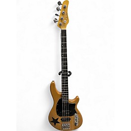 Used Schecter Guitar Research CV-4 Natural Electric Bass Guitar