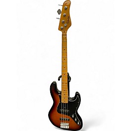 Used Schecter Guitar Research DIAMOND SERIES J4 Tobacco Burst Electric Bass Guitar