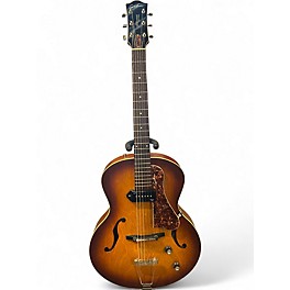 Used Godin 5th Avenue Kingpin P90 cognac burst Hollow Body Electric Guitar
