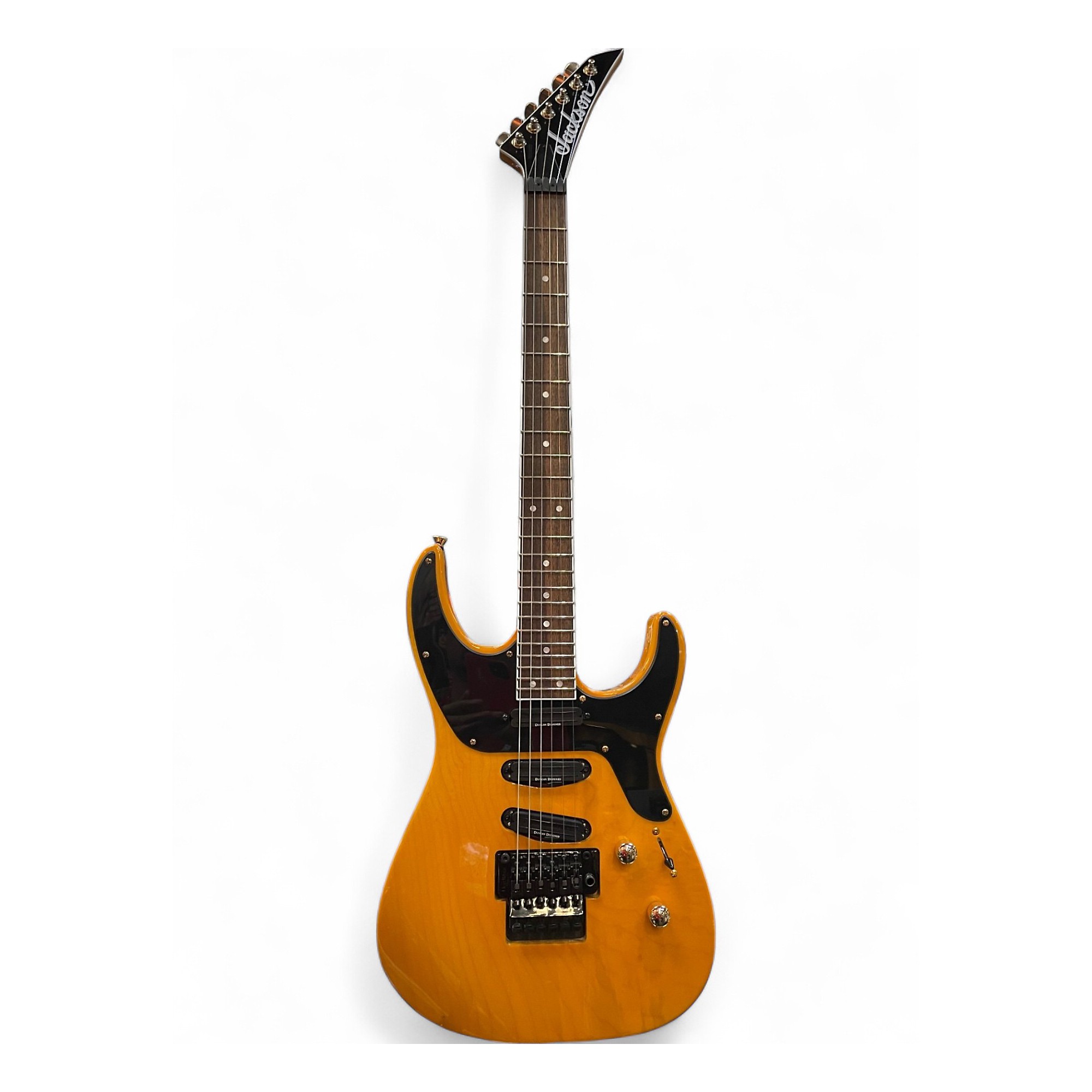 Used Jackson SL4X Transparent Butterscotch Solid Body