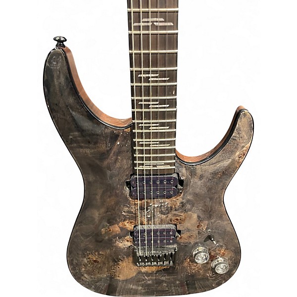 Used Schecter Guitar Research OMEN ELITE BROWN Solid Body Electric Guitar