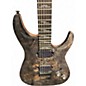 Used Schecter Guitar Research OMEN ELITE BROWN Solid Body Electric Guitar