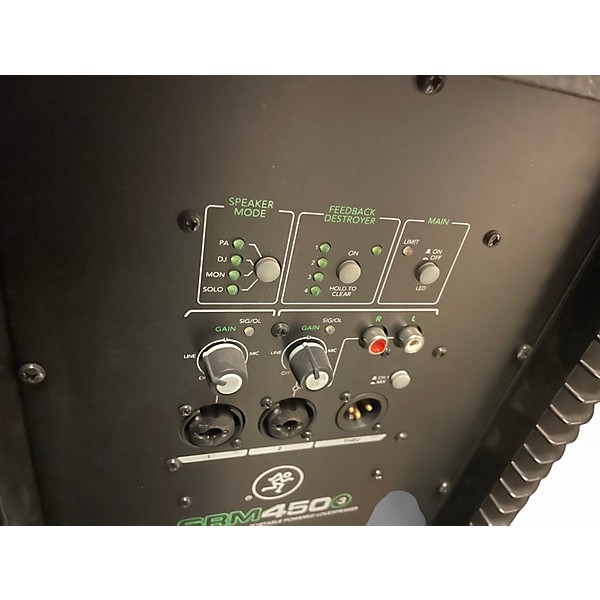 Used Mackie SRM450V3 Powered Speaker