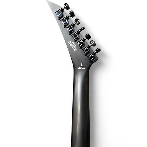 Used Jackson jeff loomis soloist Trans Black Solid Body Electric Guitar