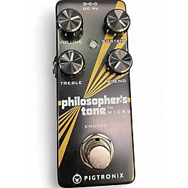 Used Pigtronix Philosophers Tone Effect Pedal