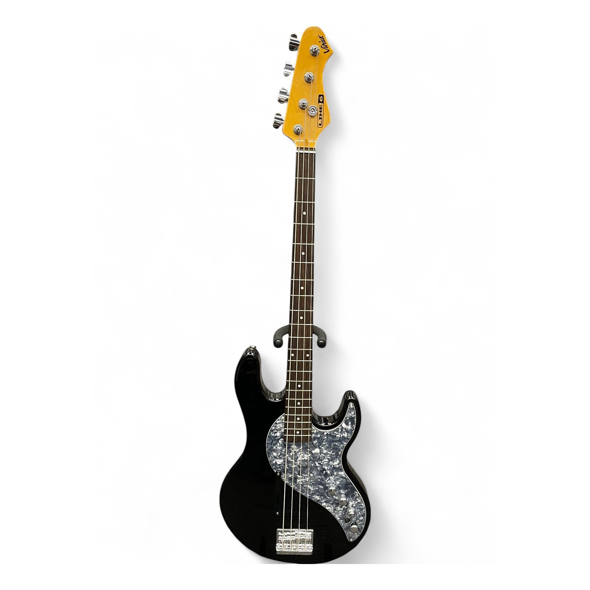 Used Line 6 Variax 700 BASS Black Electric Bass Guitar Black