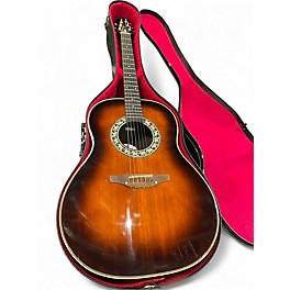 Used Ovation 1111-1 3 Tone Sunburst Acoustic Guitar