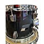Used Ludwig 4 Piece Backbeat Metallic Black Drum Kit