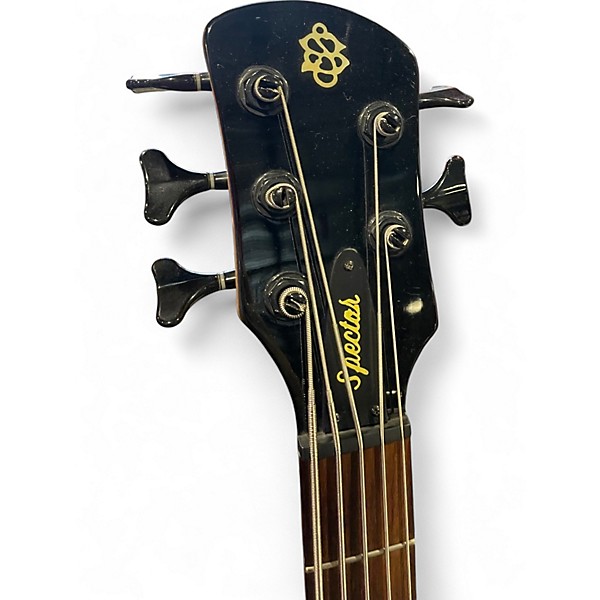 Used Spector Legend 5 Classic Black Cherry Electric Bass Guitar