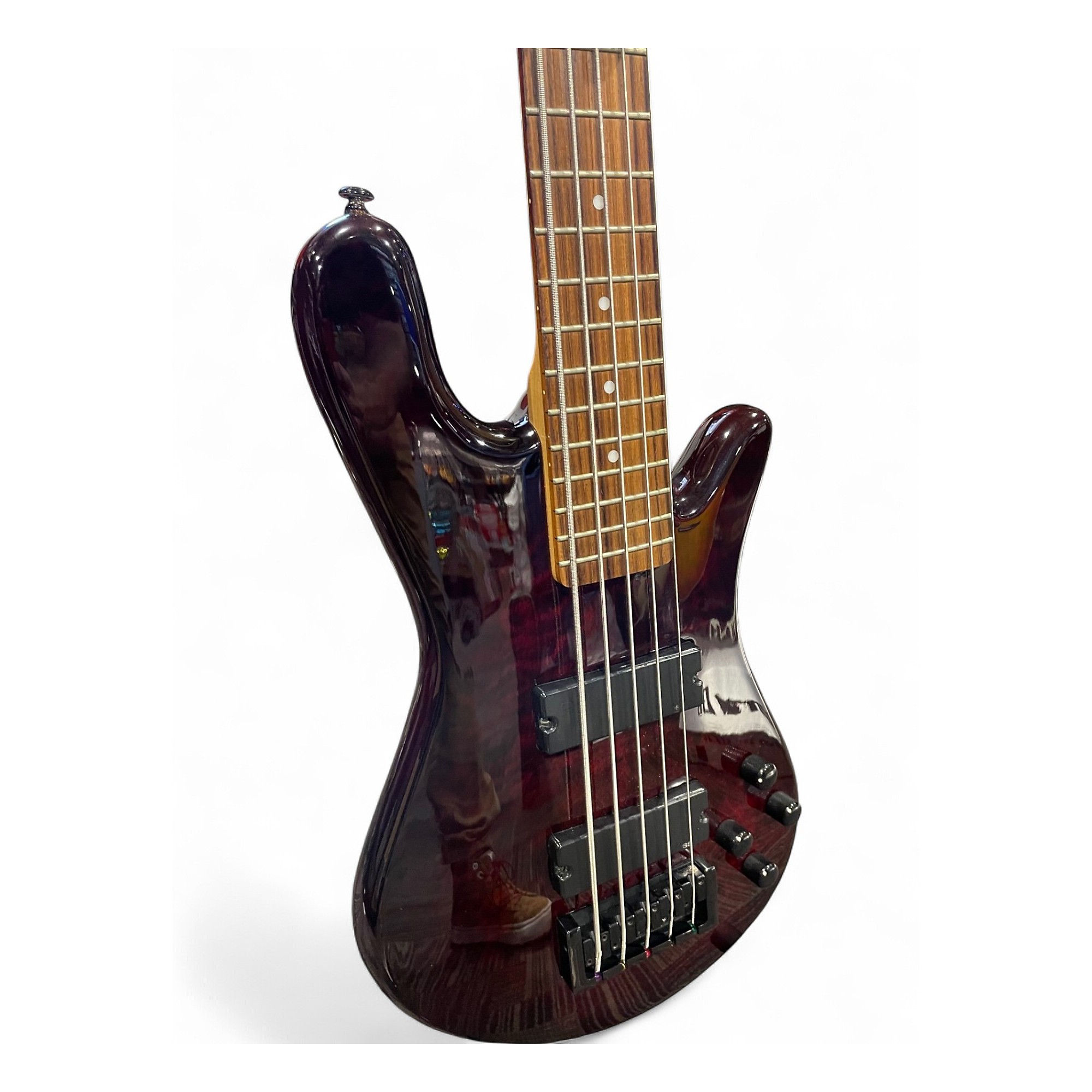 Used Spector Legend 5 Classic Black Cherry Electric Bass