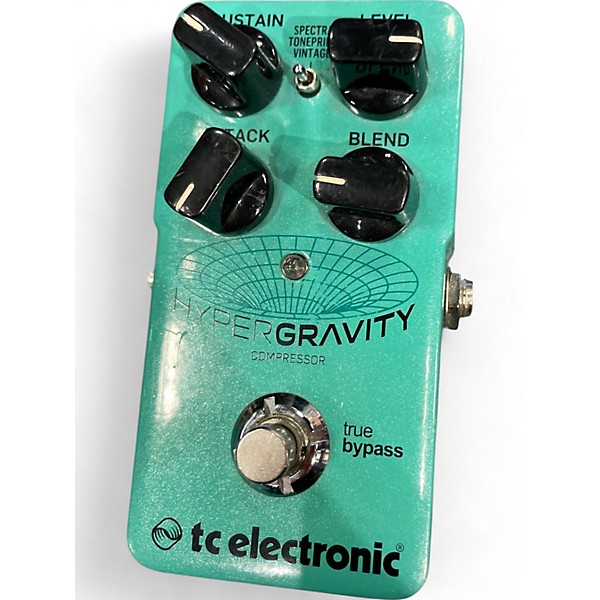 Used TC Electronic HyperGravity Compressor Effect Pedal