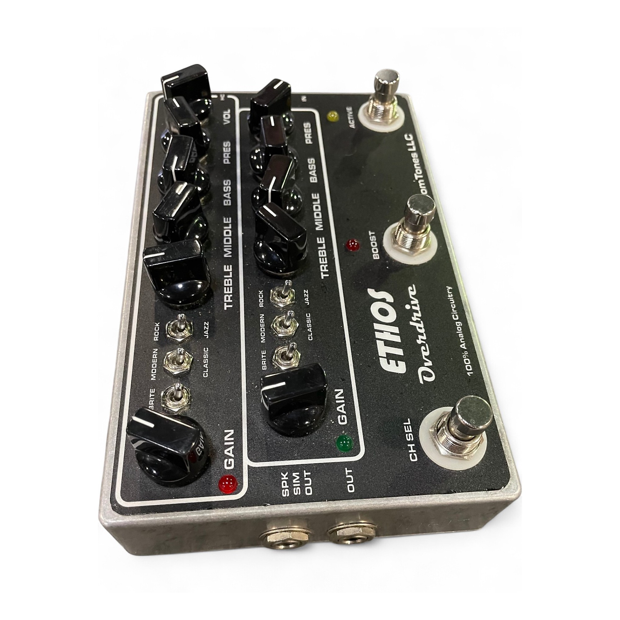 Used Custom Tones ethos overdrive Effect Pedal | Guitar Center