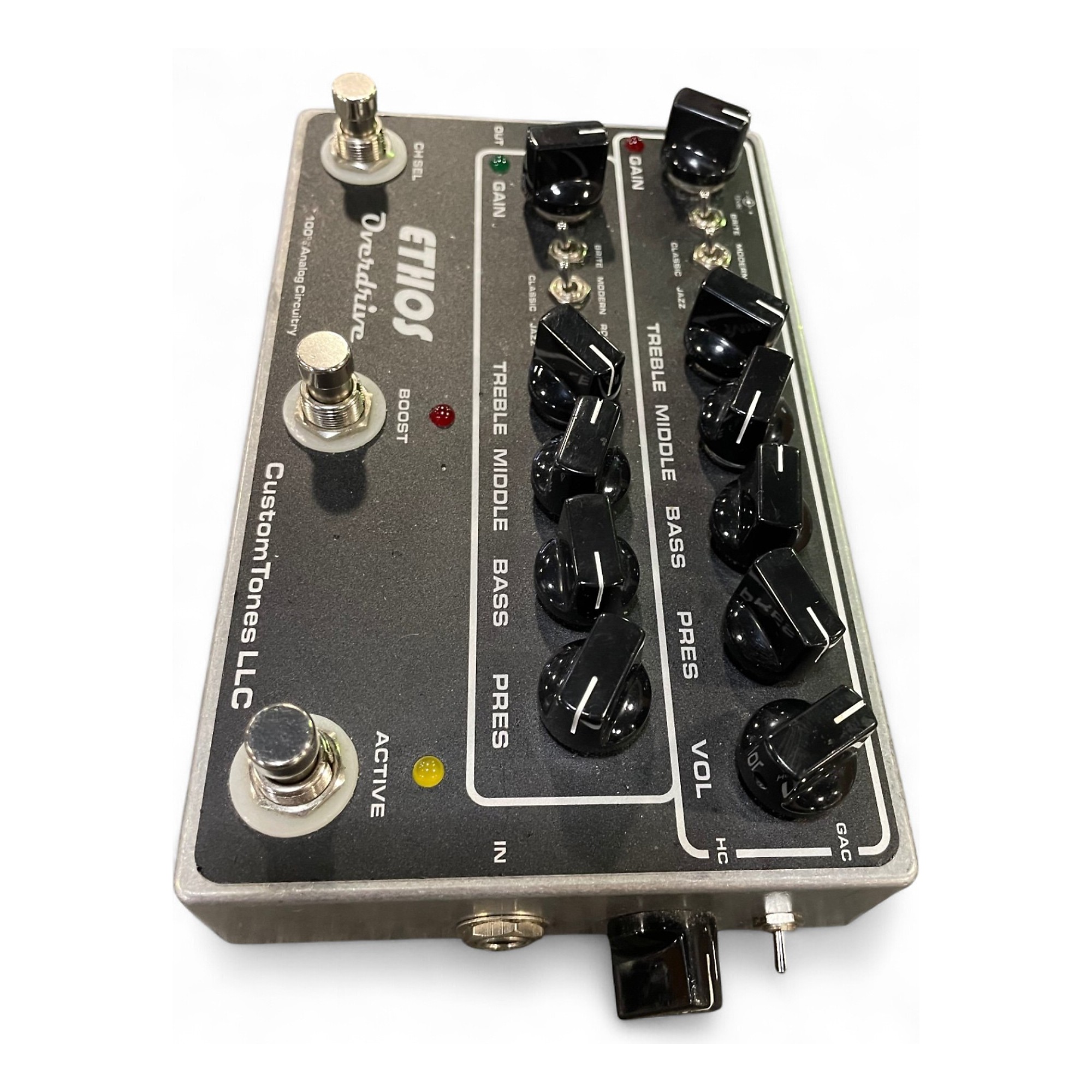 CUSTOM TONES ETHOS OVERDRIVE 初期 Used Custom Tones ethos overdrive Effect Pedal | Guitar Center