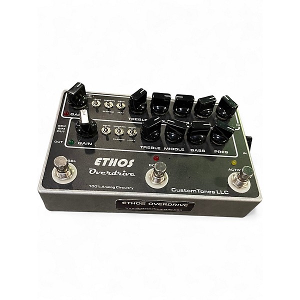 Used Custom Tones ethos overdrive Effect Pedal