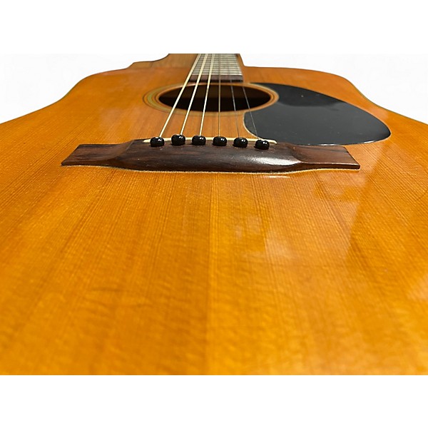 Vintage 1975 Martin D18 Natural Acoustic Guitar
