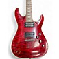 Used Schecter Guitar Research Omen Extreme 6 Trans Red Solid Body Electric Guitar