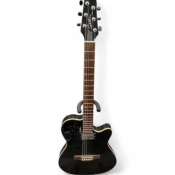 Used Godin A6 Ultra Black Acoustic Electric Guitar Black