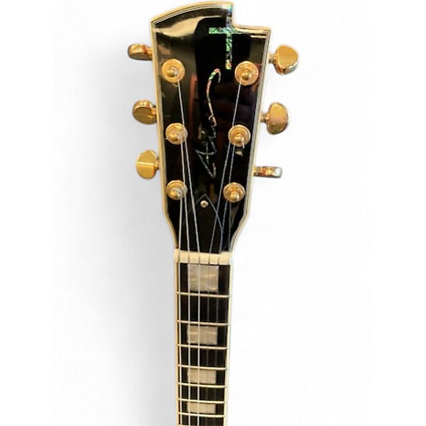 Used Aio SEMI HOLLOW Red Burst Hollow Body Electric Guitar